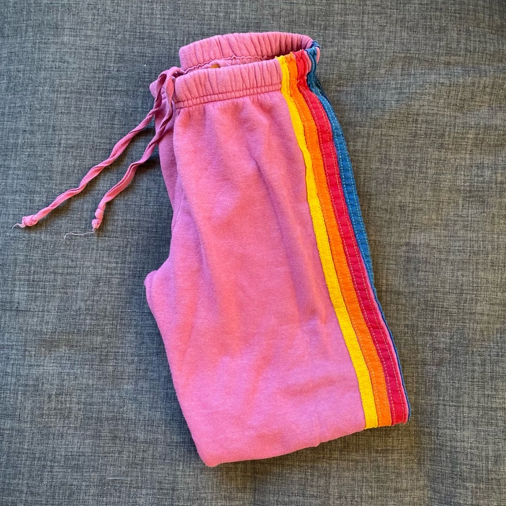 Plumish pink aviator nation sweats